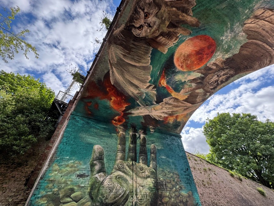 Church Walk mural